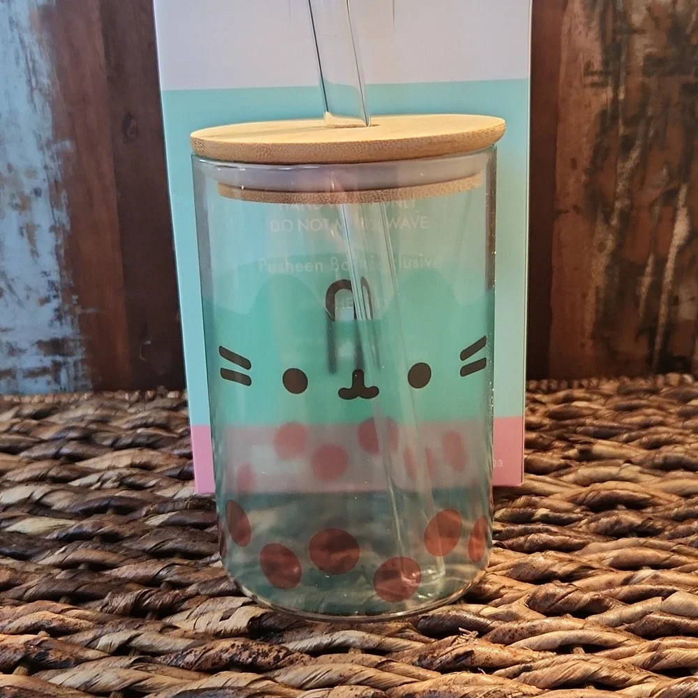 Pusheen Box Exclusive Bobasheen Tumbler / Straw - Spring 2023 Sips! - Picture 6 of 7